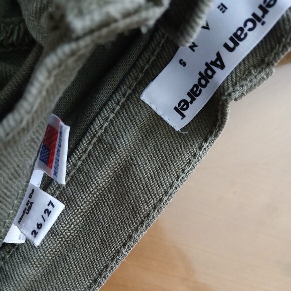 American Apparel High-Waist Shorts - Picture 2 of 4